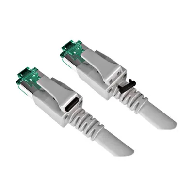 Set plăcuţă marcare negru Patchcord cu LED (100 buc)