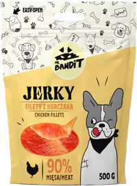 Mr. Bandit Jerky, Pui, 500 g