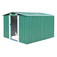 Gossi sopron de gradina, 257x298x178 cm, verde, metal