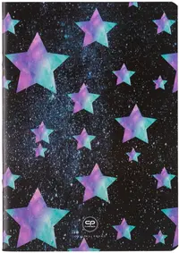 Caiet Cool Pack Star Night - A5, 32 de coli, pătrățele mici
