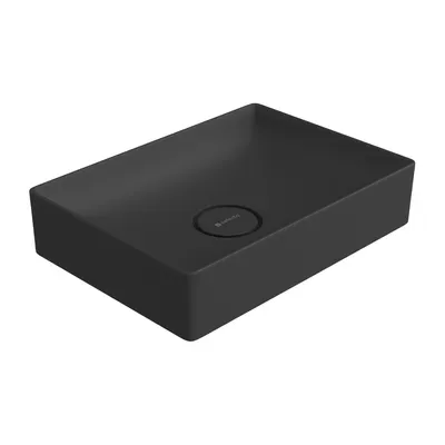 Lavoar baie pe blat Celesta Toronto 50 x 36 x 11 cm ceramica antracit mat
