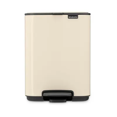 Coș de gunoi bej cu pedală din oțel 4 l Bo – Brabantia