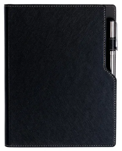 Agenda din piele cu spirala Alicante A5 - Neagra