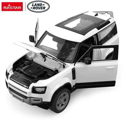 Masinuta Metalica Rastar Land Rover Defender 90 Scara 1:24 Diverse Modele