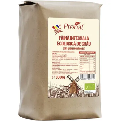Faina Integrala de Grau Ecologica/Bio 3kg