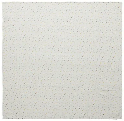 Scutec din tifon Bebe-Jou - Bohemian Garden, 110 х 110 cm