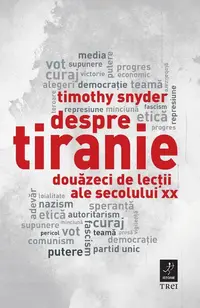 Despre tiranie - Paperback brosat - Timothy Snyder