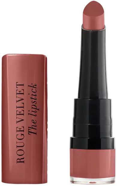 Bourjois Ruj stick de lungă durată Rouge Velvet, 048 Mocha’Mour, 2.4 g