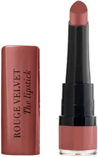 Bourjois Ruj stick de lungă durată Rouge Velvet, 048 Mocha’Mour, 2.4 g