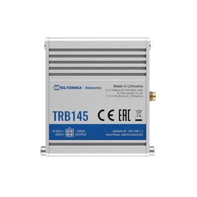 Gateway/controller industrial IP Teltonika TRB145, Cat1, GSM, LTE, Micro USB, SMS/apel, IoT