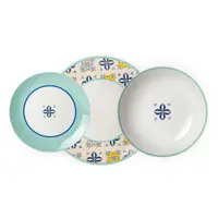 Set 3 farfurii - Majorica Turchese