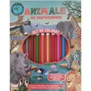 Animale de pretutindeni. Set de colorat