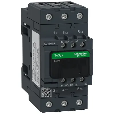 Contactor 3P 40A AC aux 1NO+1NC bobina la 230V 50Hz Schneider LC1D40AP5