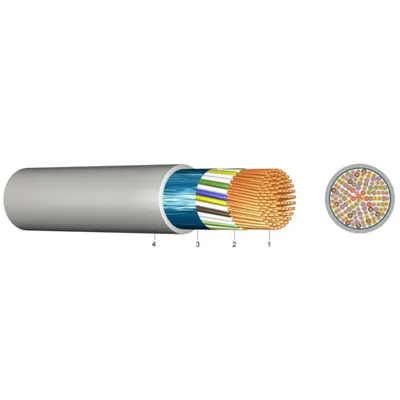 Cablu Incendiu Jb-Y(st)y 2x2x0.8 Rosu
