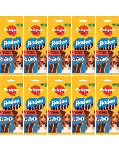 Recompense PEDIGREE Rodeo 10x122 g cu vita, pentru caini