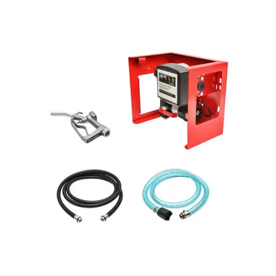 Kit pompa transfer motorina 12V, debit 40L/min cu contor, furtun aspiratie 1,5m, furtun transfer 4m si pistol Breckner Germany Cod: BK87750