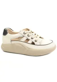 Pantofi dama decupati 68883 - Bej