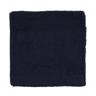 Prosop albastru închis din bumbac din frotir 40x60 cm Comfort – Södahl