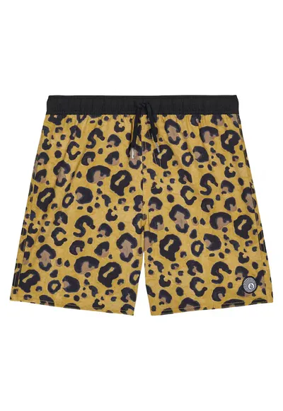 Pantaloni scurti pentru baie cu animal print Lido