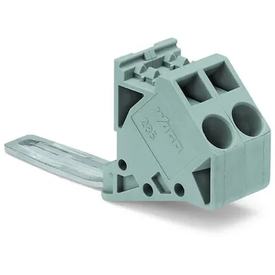 Power tap; for 50 mm² high-current tbs; Module width 16 mm; 6,00 mm²; gray