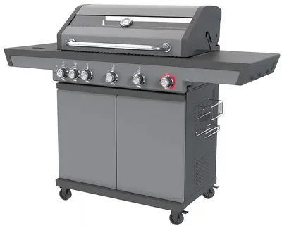 Grătar pe gaz Landmann - NEXO 5.1, 21.5kW, 4+1 arzătoare