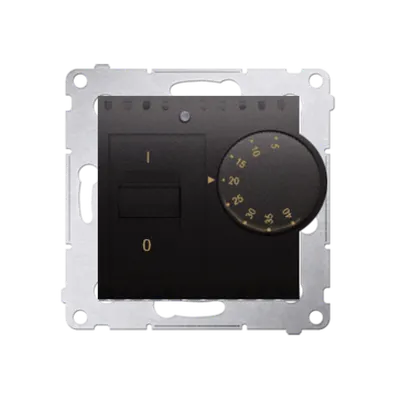 Termostat cu senzor interior, 16 (2) A, 230V ~ antracit metalic
