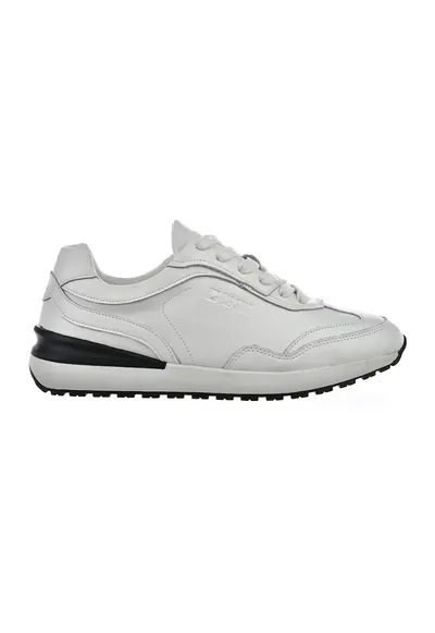 Pantofi sport din piele ecologica - Alb