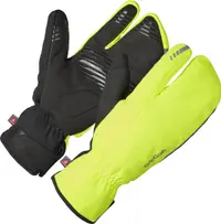 Gripgrab Nordic 2 Windproof Deep Winter Lobster Gloves Yellow - L