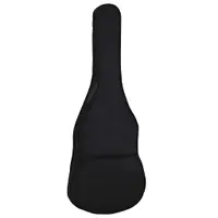 vidaXL Husă de chitară pentru chitară clasică,negru , 4/4 (39"), 100x37 cm