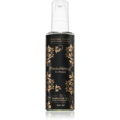 PheroStrong Massage Oil With Pheromones ulei de masaj cu feromoni pentru femei 100 ml