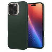 Husa MagSafe pentru Apple iPhone 16 Pro Max, Spigen, Cyrill Kajuk, Verde Satinata ACS08398