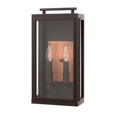 Aplica pentru exterior Sutcliffe 2 Light Wall Lantern – Oil Rubbed Bronze