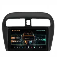 Navigatie 2K Mitsubishi Space Star Mirage Attrage, Android, S-Quadcore 4GB RAM + 64GB ROM, 9.5 Inch - AD-BGS90042K+AD-BGRKIT267V3