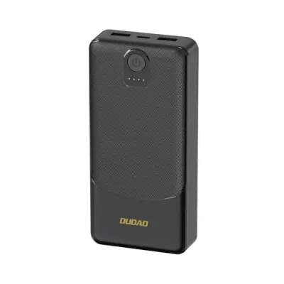 Baterie externa portabila Dudao K10Pro, 20000 mAh, 2A, 2x USB-A, Negru