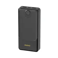 Baterie externa portabila Dudao K10Pro, 20000 mAh, 2A, 2x USB-A, Negru