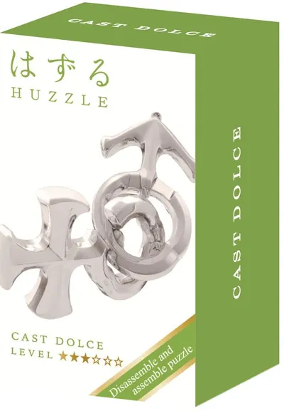Puzzle logic metalic Hanayama - Mini Huzzle Cast Dolce