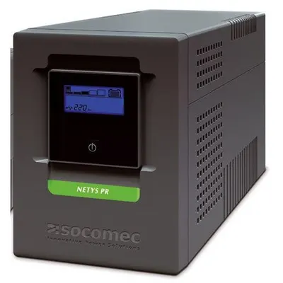 Ups Socomec Netys Pr-Mt, 1050w, Lcd, Usb, Tower