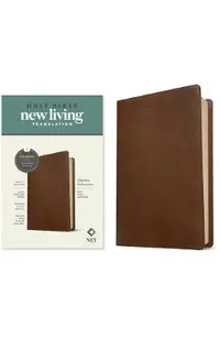 NLT Thinline Reference Bible, Filament Enabled Edition (Red Letter, Leatherlike, Rustic Brown)