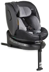 Scaun auto Cangaroo - Hoku, IsoFix, i-Size, 40-150 cm, gri