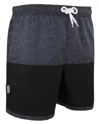 Costum de baie pentru bărbați cu model gri negru boardshorts 1805