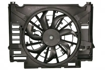 Ventilator radiator cu carcasa potrivit JAGUAR F-PACE 2.0D 3.0 09.15