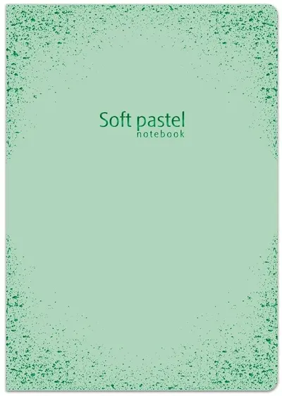 Caiet Lastva Soft Pastel - A5, 52 foi, randuri late, cu 2 campuri, sortiment