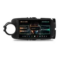 Navigatie 2K Toyota Yaris (2010-2018), Android, S-Quadcore 4GB RAM + 64GB ROM, 9.5 Inch - AD-BGS90042K+AD-BGRKIT104B