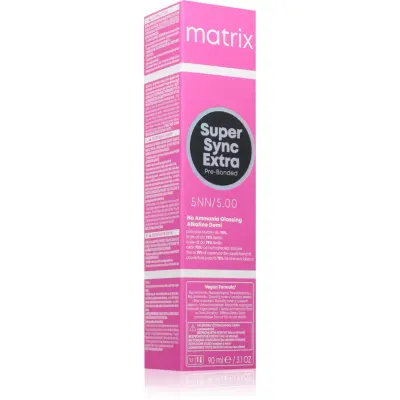 Matrix Super Sync Extra Pre-Bonded vopsea de păr semipermanentă culoare 5NN 90 ml