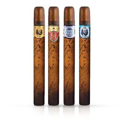 Set - apa de toaleta CUBA - pentru barbati - Quad I - 4 x 35 ml