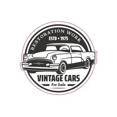 Abtibild Tag Retro Vintage Cars Cod: Tag 017 / T2