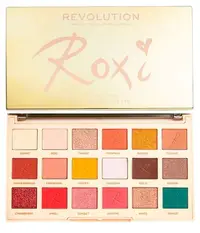 Makeup Revolution X Roxi Paletă de farduri de pleoape Ride or Die, 18 culori