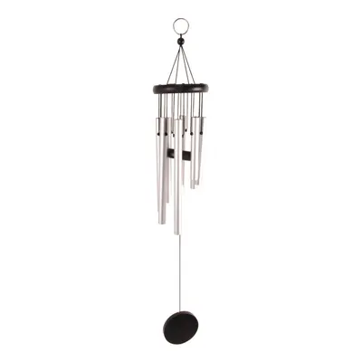 Clopoței de vânt Esschert Design, înălțime 56,5 cm, argintiu