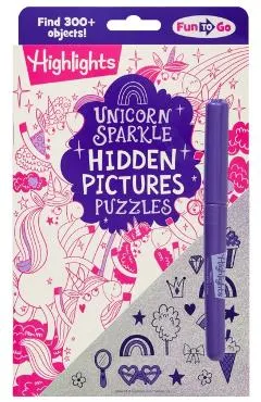 Unicorn Sparkle Hidden Pictures Puzzles