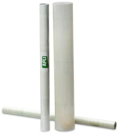 Folie transparentă autocolantă pentru copertare Apli - 20 m x 50 cm